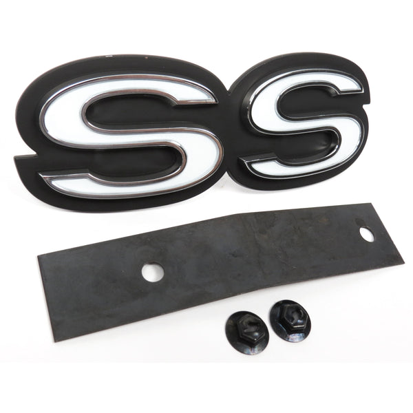 1968-1969 Chevy Nova SS Grille Emblem, For RS And Standard Grille.