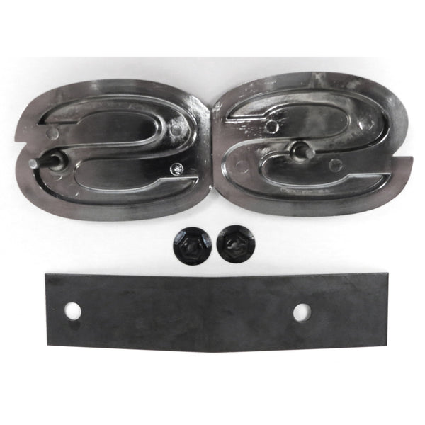 1967 Chevy Camaro SS Grille Emblem, For RS And Standard Grille.