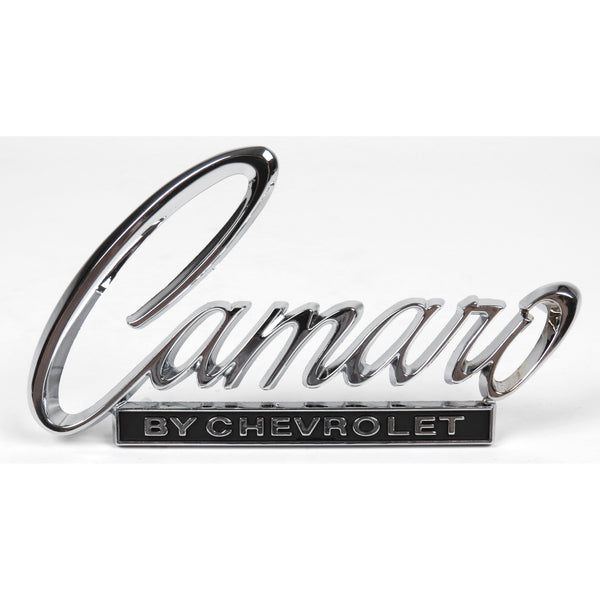 1968-1969 Chevy Camaro Camaro By Chevy Header Panel/Truck Lid Emblem.