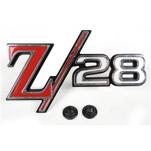 1969 CHEVY CAMARO REAR PANEL EMBLEM ""Z28"".