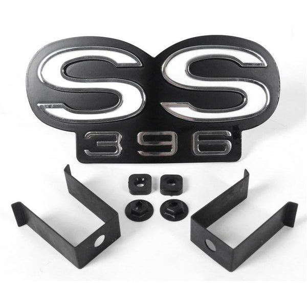 1969 Chevy Camaro SS 396 Grille Emblem, For RS Grille.