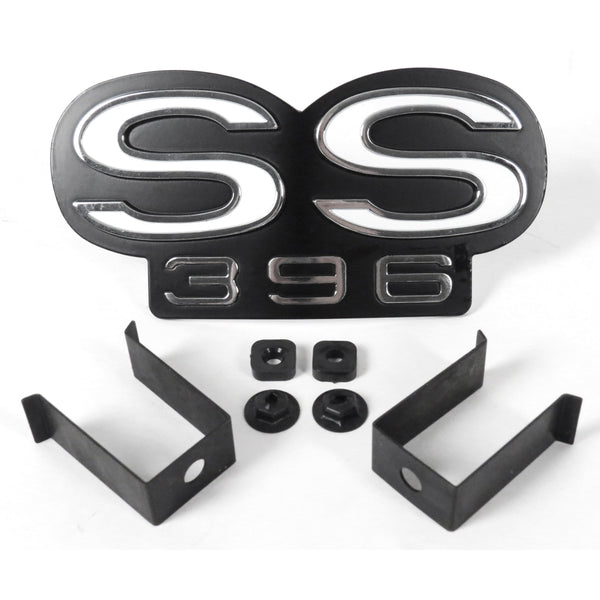 1969 Chevy Camaro SS 396 Grille Emblem, For RS Grille.