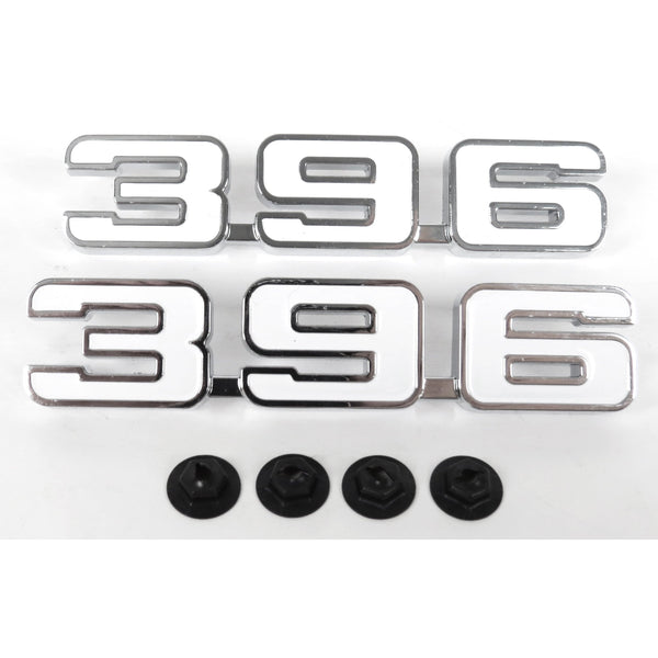 1969 Chevy Camaro Fender Emblem, Pair.