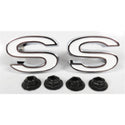 1969-1972 Chevy Camaro Fender Emblem, Pair, 2 Per Case.
