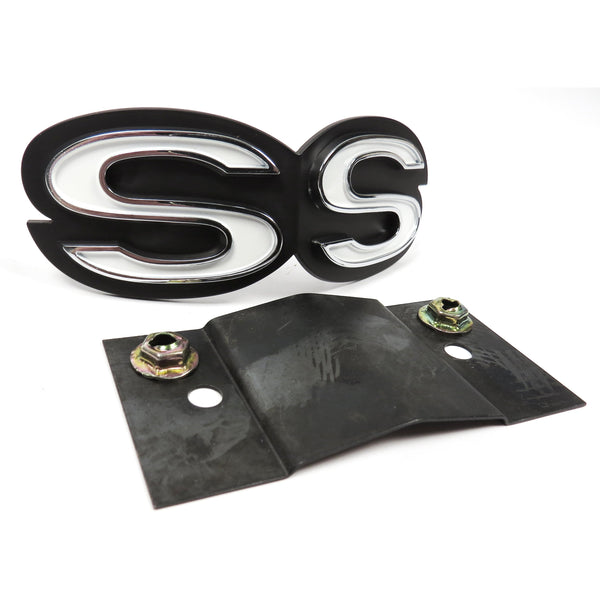 1969-1971 Chevy Camaro SS Grille Emblem, w/Retainer.