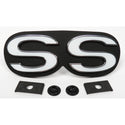 1970-1972 Chevy Nova SS Grille Emblem, For RS And Standard Grille.