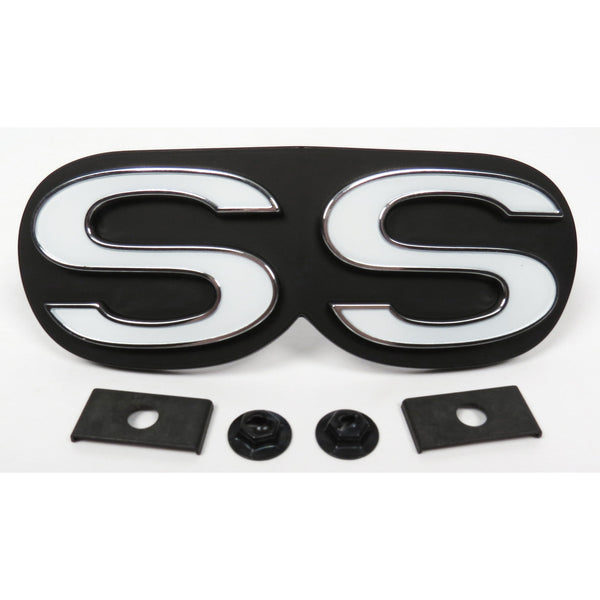 1970-1972 Chevy Nova SS Grille Emblem, For RS And Standard Grille.