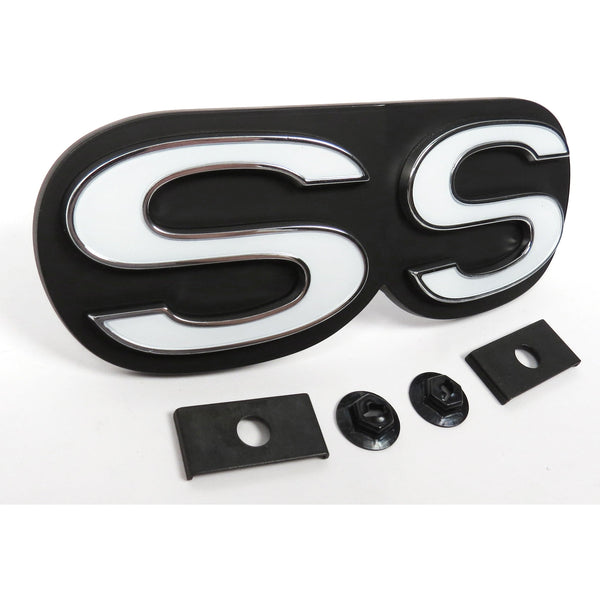 1970-1972 Chevy Nova SS Grille Emblem, For RS And Standard Grille.