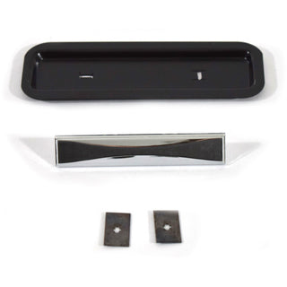 1967 Ford Mustang DELUXE INTERIOR- SEAT EMBLEM KIT (4 PCS).