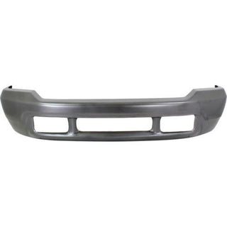 1999-2004 Ford F-550 Super Duty Front Bumper, Gray, w/o Pad Hole, w/ Valance Hole - Classic 2 Current Fabrication