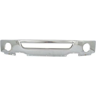 2006-2008 Ford F-150 Front Bumper, Lower, Steel, w/Round Fog Lights.
