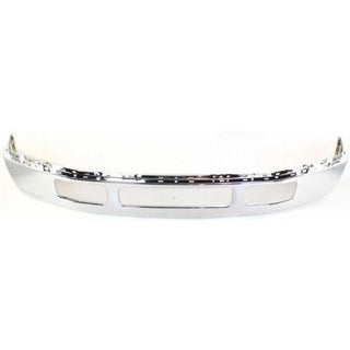 2005-2007 Ford F-550 Super Duty Front Bumper, Chrome, With Fender Flare - Classic 2 Current Fabrication