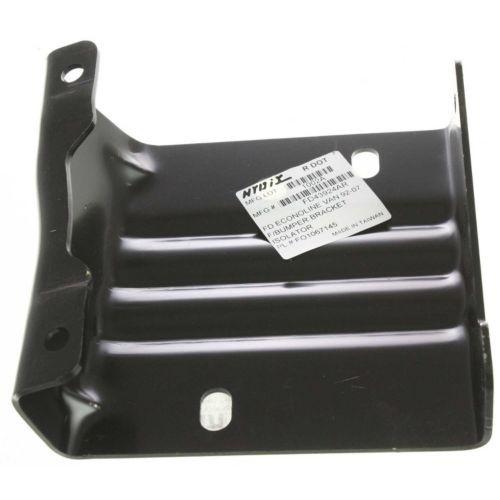 2003-2005 Ford E-150 Club Wagon Front Bumper Bracket RH, Isolator, Steel, Painted.