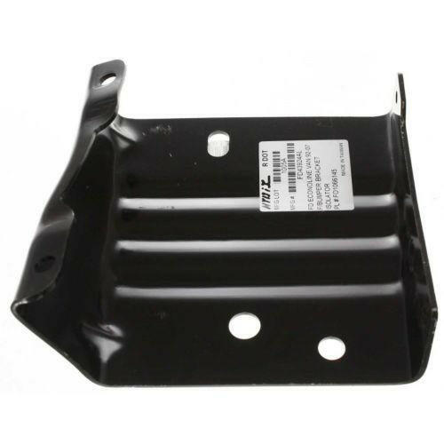 1992-2002 Ford E-150 Econoline Front Bumper Bracket LH, Isolator, Steel, Painted.