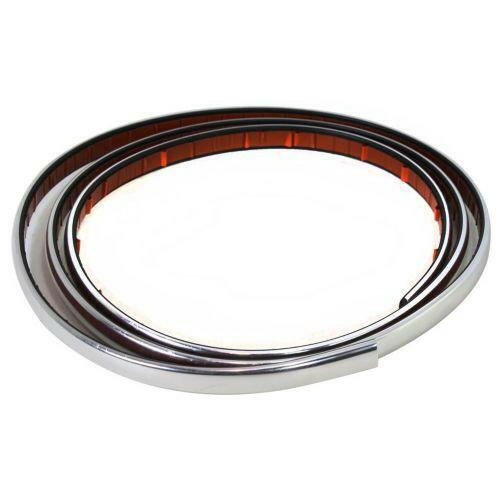 1998-1999 Ford Crown Victoria Front Bumper Molding, Base/LX, Chrome.