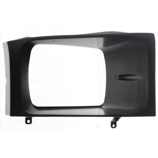1999-2004 F-250 Pickup Headlight Door RH, Silver/black, Sealed Beam Type.