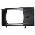 1999-2004 F-150 Pickup Headlight Door RH, Silver/black, Sealed Beam Type.
