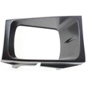 1999-2004 F-150 Pickup Headlight Door LH, Silver/black, Sealed Beam Type.