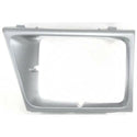 1997-2002 Ford Econoline Headlight Door RH, Silver, Sealed Beam Type.