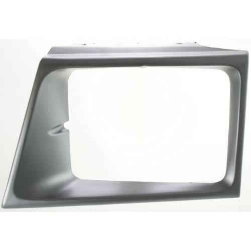 1997-2002 Ford Econoline Headlight Door LH, Silver, Sealed Beam Type.