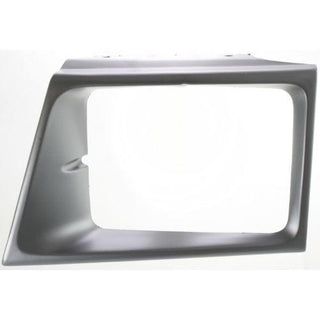 1997-2002 Ford Econoline Headlight Door LH, Silver, Sealed Beam Type - Classic 2 Current Fabrication