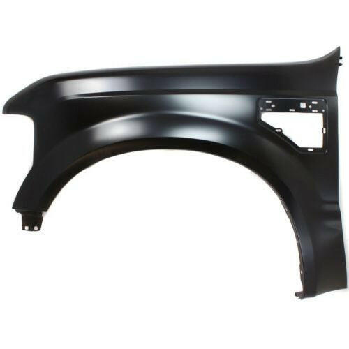 2008-2010 Ford F-350 Super Duty Fender LH, w/o Wheel Molding Hole-CAPA.