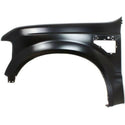 2008-2010 Ford F-350 Super Duty Fender LH, w/o Wheel Molding Hole-CAPA.