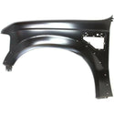 2008-2010 Ford F-550 Super Duty Fender LH, w/Wheel Molding Hole-CAPA.