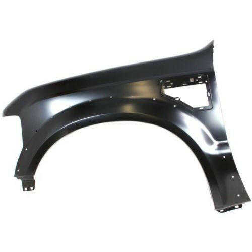 2008-2010 Ford F-550 Super Duty Fender LH, w/Wheel Opening Molding Hole.