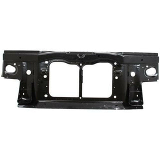 2002-2005 Ford Explorer Radiator Support, Assembly, Black, Steel.