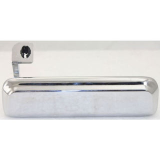 1979-1993 Ford Mustang Front Door Handle RH, Zinc Chrome, w/o Keyhole, Metal - Classic 2 Current Fabrication