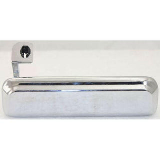 1979-1993 Ford Mustang Front Door Handle RH, Zinc Chrome, w/o Keyhole, Metal.