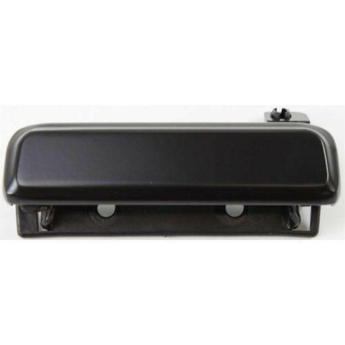 1983-1992 Ford Ranger Front Door Handle LH, Outside, Zinc, w/o Keyhole, Metal.