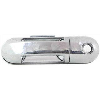 2002-2010 Ford Explorer Front Door Handle LH, Outside, All Chrome, w/Keyhole.