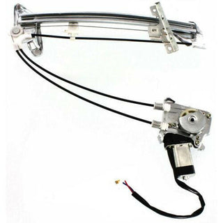 1989-1992 Ford Probe Front Window Regulator LH, Power, With Motor.