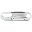 2002-2010 Ford Explorer Rear Door Handle RH, Outside, All Chrome, W/o Keyhole.
