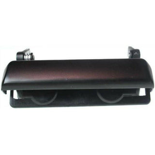 1992-1996 Mazda Pickup Tailgate Handle, Smooth Black, Metal.