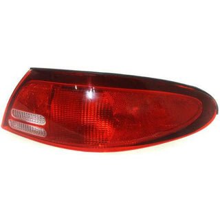 1999-2002 Ford Escort Tail Lamp RH, Lens And Housing, Sedan.