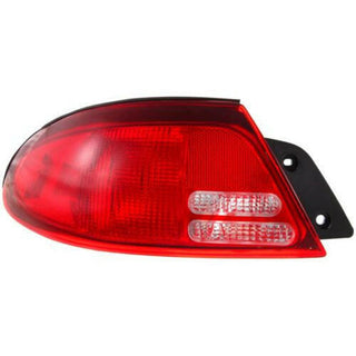 1999-2002 Ford Escort Tail Lamp LH, Lens And Housing, Sedan.