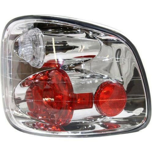 2001-2004 Ford F-150 Tail Lamp RH, Lens/Housing, Flareside, w/Lightning.