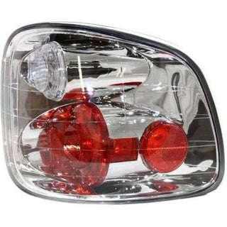 2001-2004 Ford F-150 Tail Lamp RH, Lens/Housing, Flareside, w/Lightning.