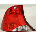 2003-2004 Ford Focus Tail Lamp LH, Lens/Housing, Interior, 4dr, Sedan.