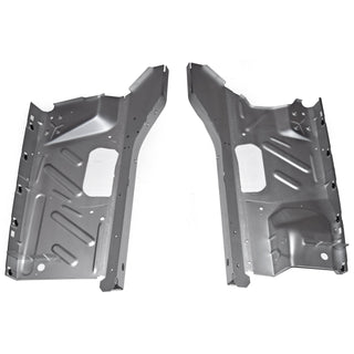 1965-1966 Ford Mustang Fender Apron Complete For Inner Fenders Pair.