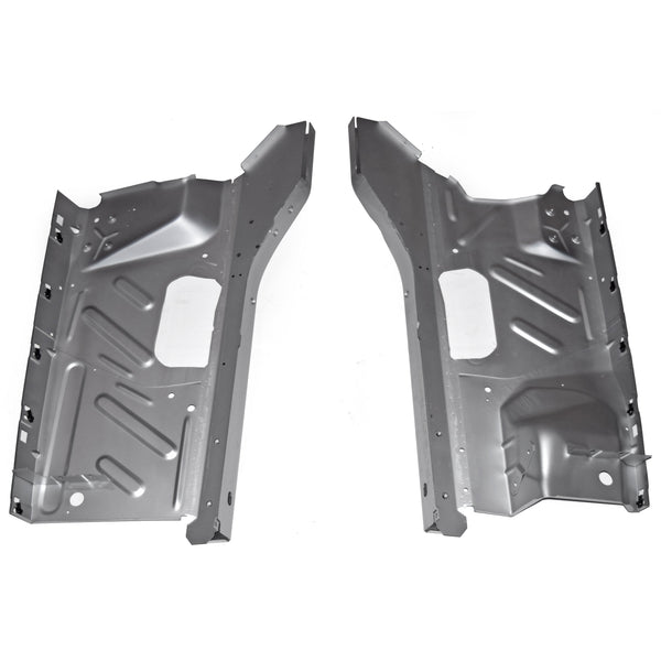 1965-1966 Ford Mustang Fender Apron Complete For Inner Fenders Pair.