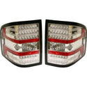 2004-2008 Ford F-150 Clear Tail Lamp, Lens And Housing, Led, Flareside.