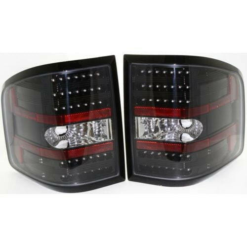 2004-2008 Ford F-150 Clear Tail Lamp, Lens/Housing, Led, Flareside.