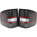 2004-2008 Ford F-150 Clear Tail Lamp, Lens/Housing, Led, Carbon Fiber, Flareside - Classic 2 Current Fabrication