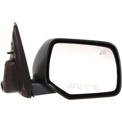 2008-2012 Ford Escape Mirror RH, Power, Heated, Manual Fold, Textured.