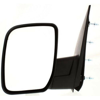 2008-2009 Ford Econoline Van Mirror LH, Manual Fold, Sail Type, Textured.