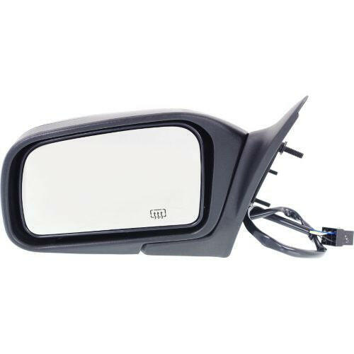 1995-1996 Ford Crown Victoria Mirror LH, Power Remote, Heated, Manual Fold.